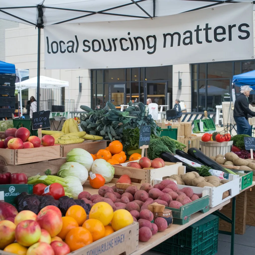 Fresh produce- local sourcing